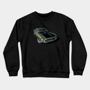 1969 ford mustang mach 1 Crewneck Sweatshirt